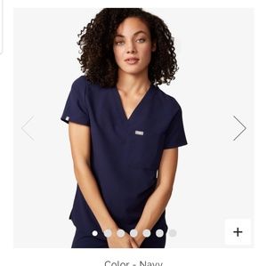 Figs Scrub Set XXS **NAVY**